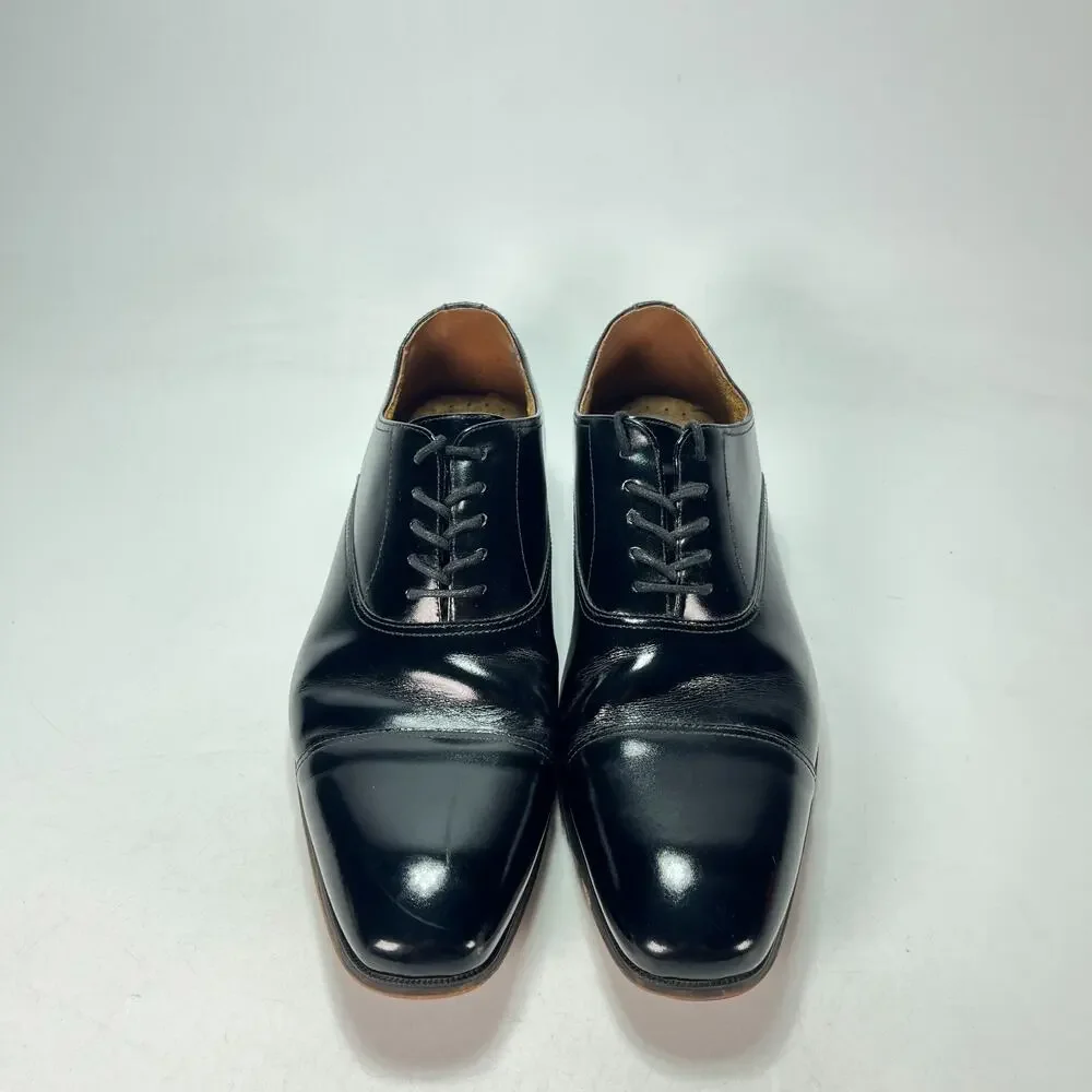 Florsheim Corbetta Black Lace Cap Toe Oxford Casual Dress Shoes Men's Size 11.5M